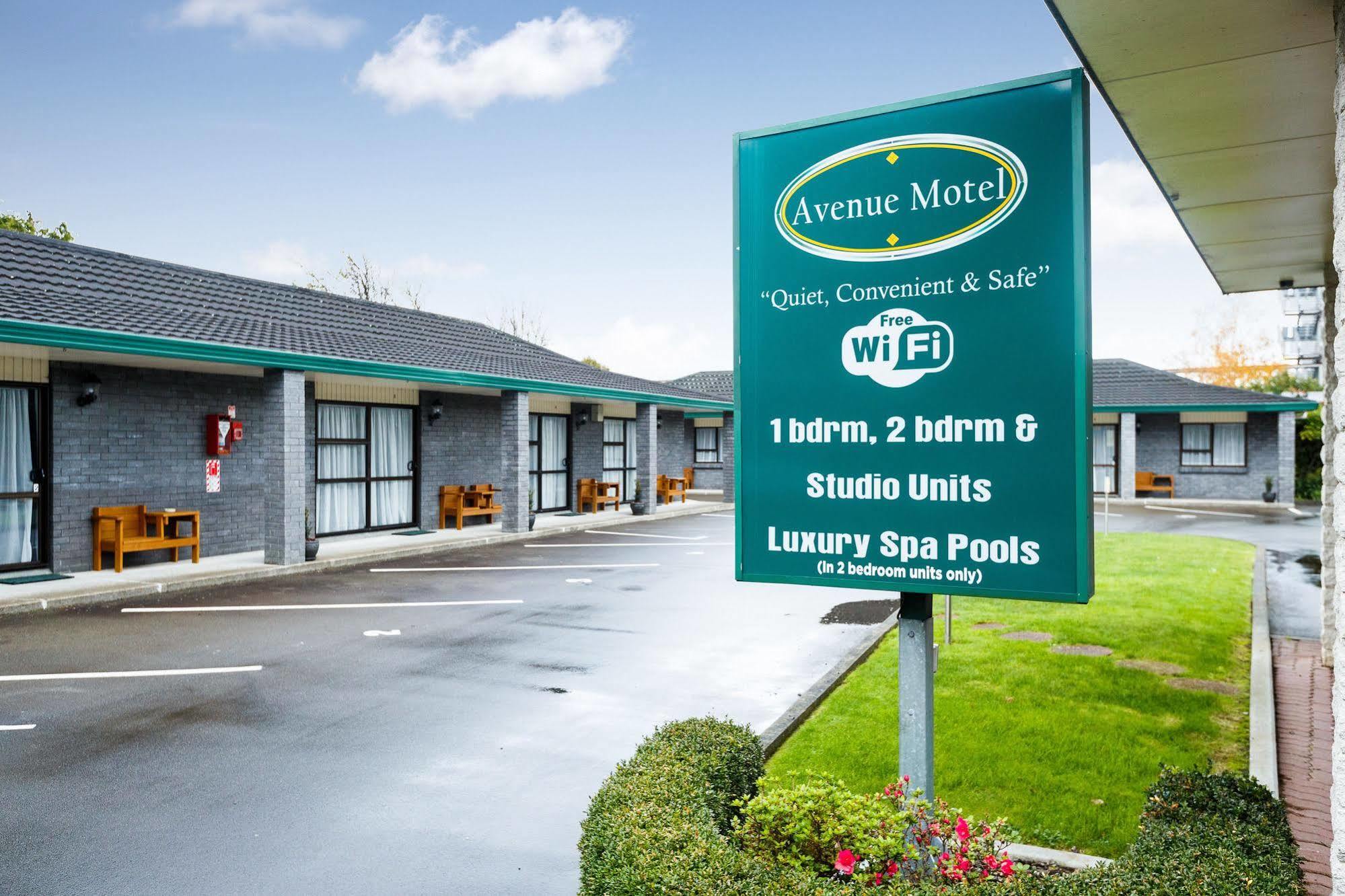 Avenue Motel Palmerston North Exteriér fotografie