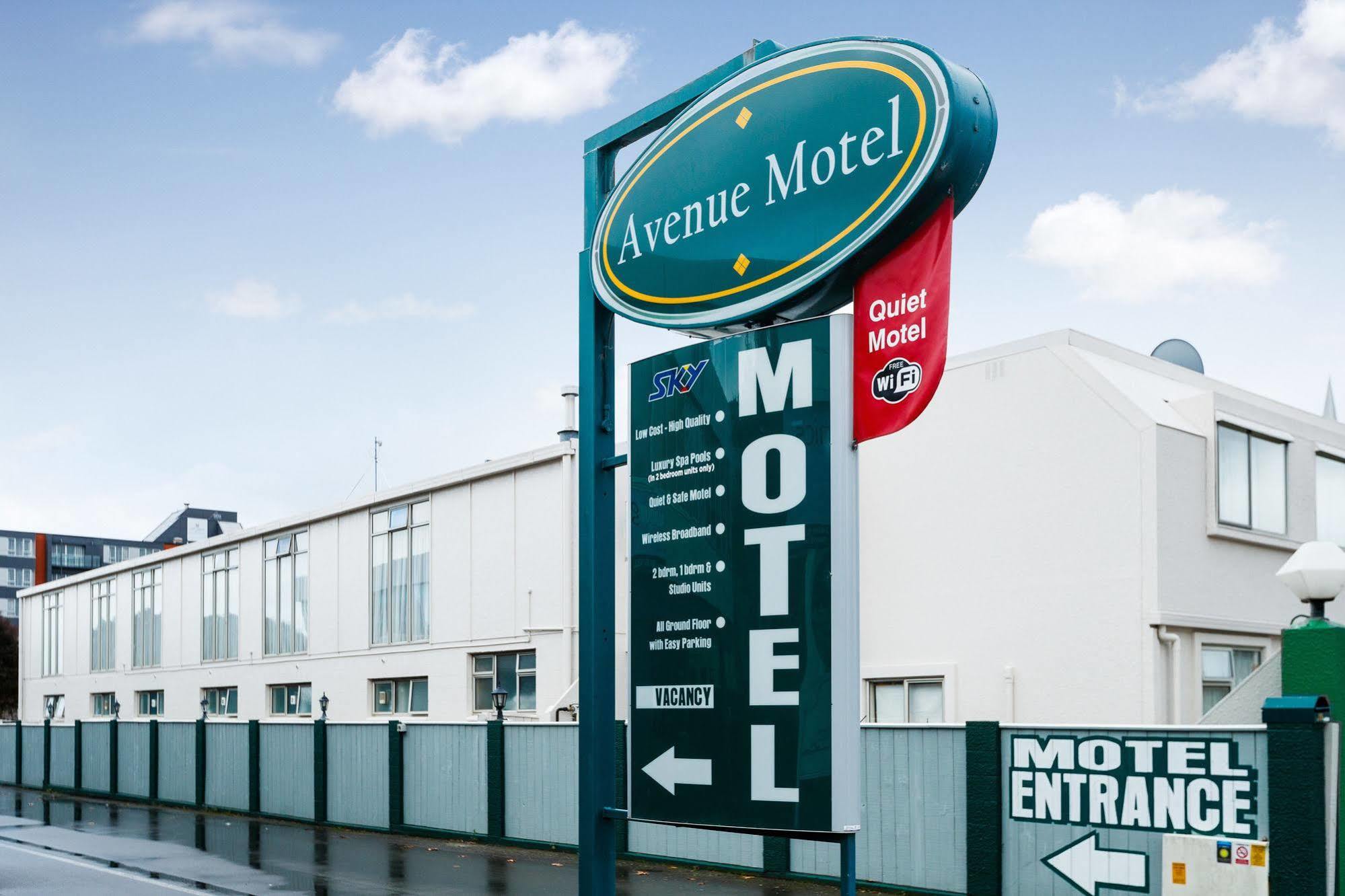Avenue Motel Palmerston North Exteriér fotografie